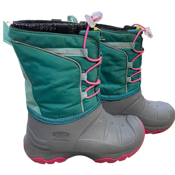 Keen Other - Keen Lumi WP Waterproof Winter Boot Pull On Boots Girls Youth Size 2 Snow Boots